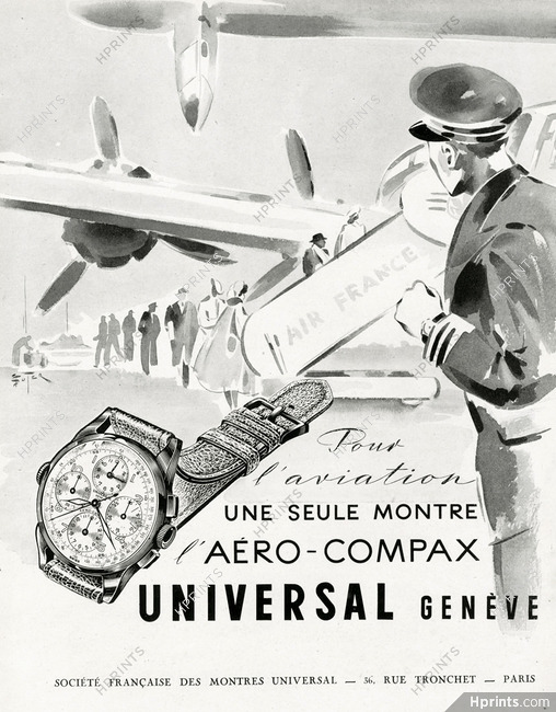 Universal 1949 Aéro-Compax, Air France
