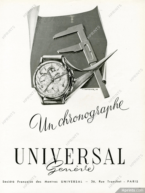 Universal (Watches) 1949 J. Courvoisier