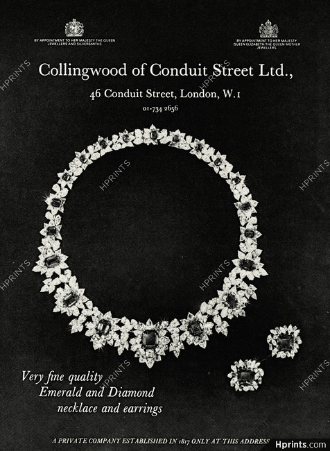 Collingwood 1969 Necklace, Earrings