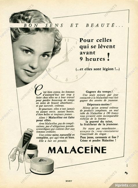 Malaceïne 1953