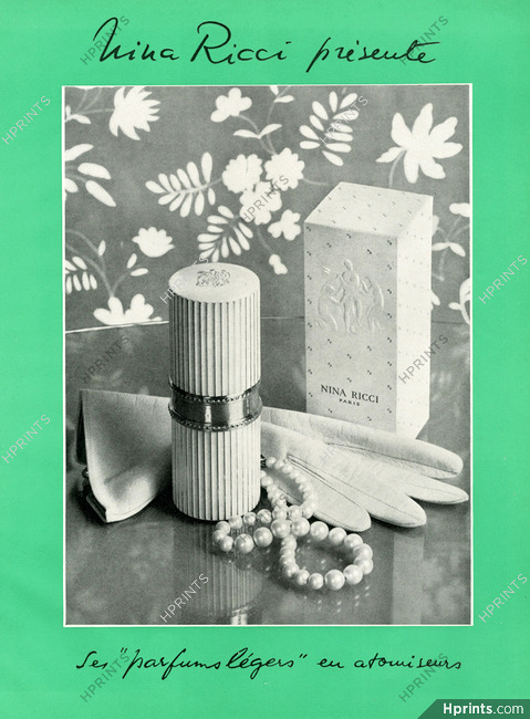 Nina Ricci (Perfumes) 1960 Atomizer