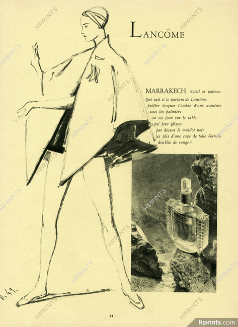 Lancôme (Perfumes) 1949 "Marrakech"
