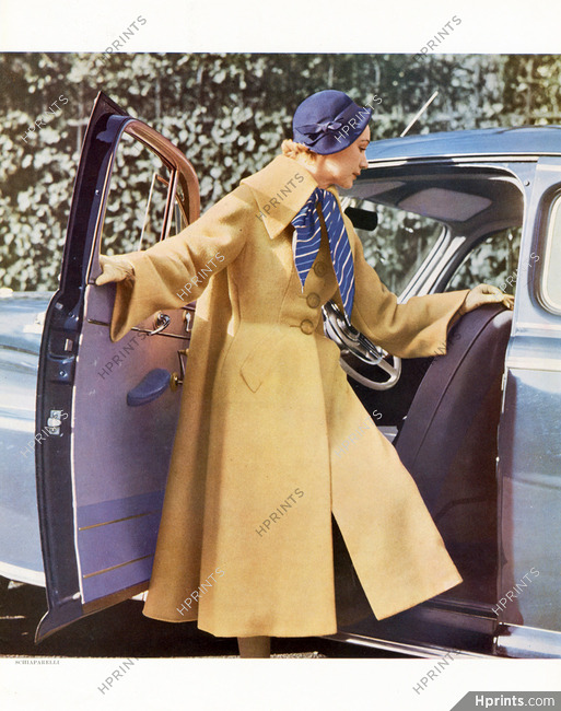 Schiaparelli 1949 Coat