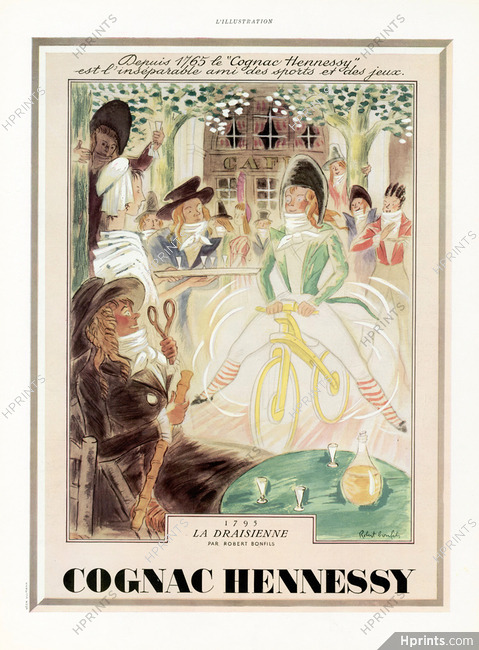Hennessy 1939 ''La Draisienne'' Robert Bonfils, 19th Century Costumes