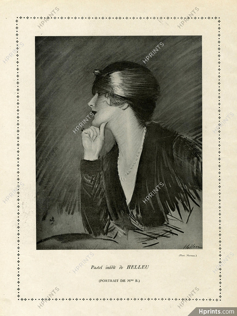 Helleu 1918 Portrait
