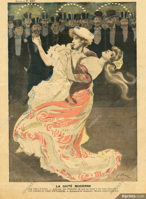 Ferdinand Bac 1899 "La Gaité Moderne", Travesti