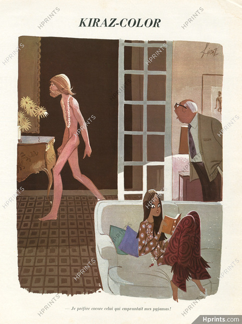 Edmond Kiraz 1970 Naked man