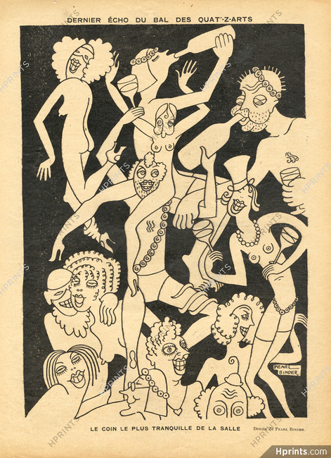 Pearl Binder 1929 Dernier Echo du Bal des Quat' z-arts