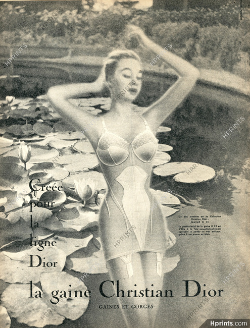 Christian Dior (Lingerie) 1956 Girdle, Corselette