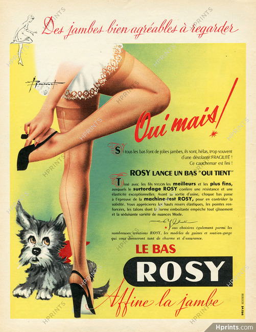Rosy (Stockings) 1953 Dog (Version Oui Mais)