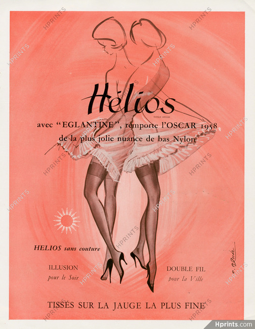 Hélios (Stockings) 1958 Eglantine, Roger Blonde