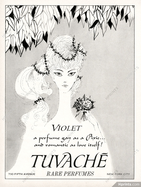 Tuvaché (Rare Perfumes) 1960 Violet