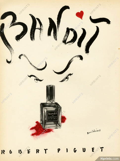 Robert Piguet (Perfumes) 1948 Bandit