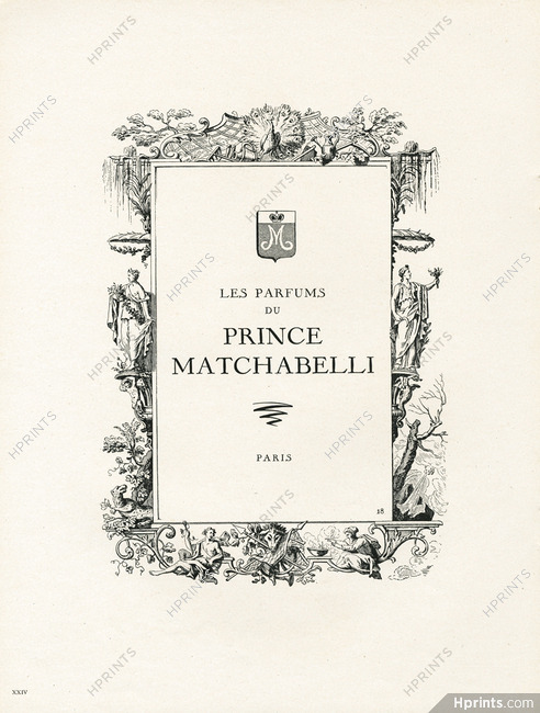 Prince Matchabelli (Perfumes) 1946