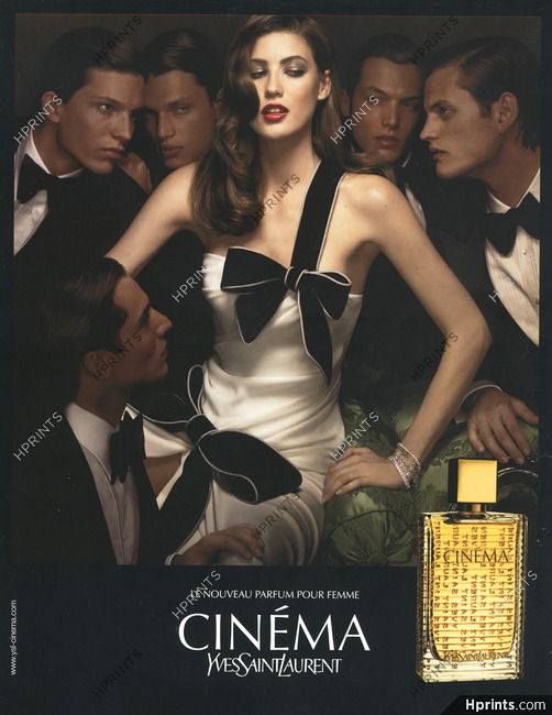 Yves Saint Laurent (Perfumes) 2004 "Cinéma"