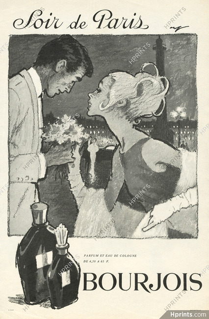 Bourjois (Perfumes) 1963 Soir De Paris, Hof