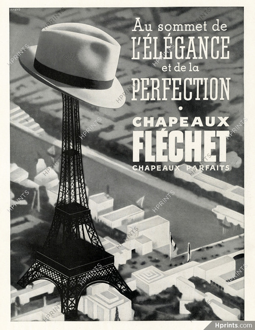 Fléchet 1937 Eiffel Tower
