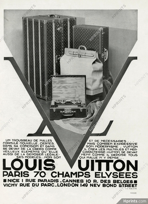 Louis Vuitton (Luggage) 1931 Toiletry Bag, Malles, Suitcases