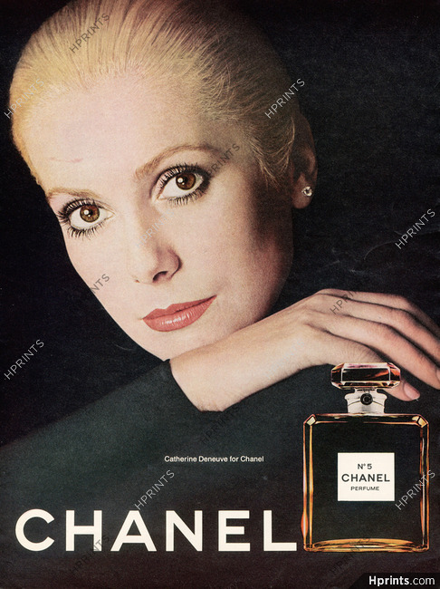 Chanel (Perfumes) 1975 Numéro 5, Catherine Deneuve