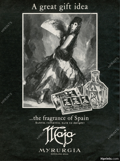 Myrurgia 1975 "Maja" Spanish Flamenco Dancer