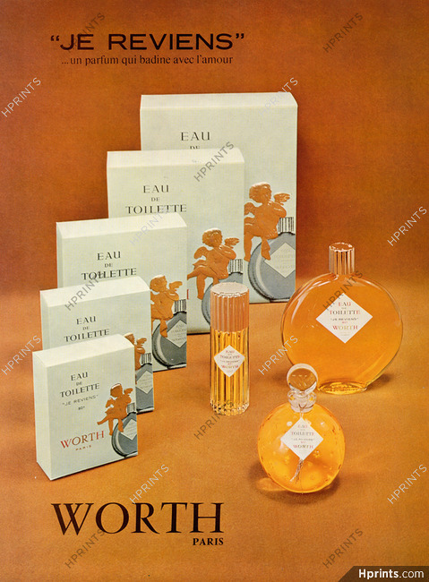 Worth (Perfumes) 1967 Je Reviens