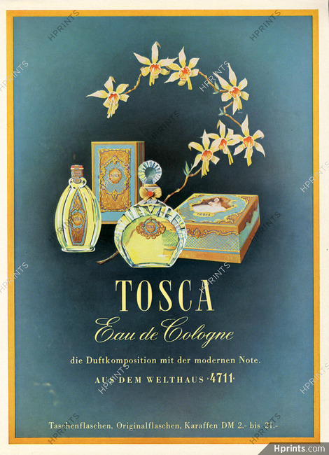 N°4711 Eau de Cologne 1960 "Tosca"