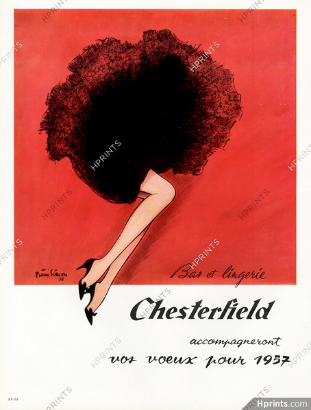 Chesterfield (Lingerie) 1956 Stockings, Pierre Simon