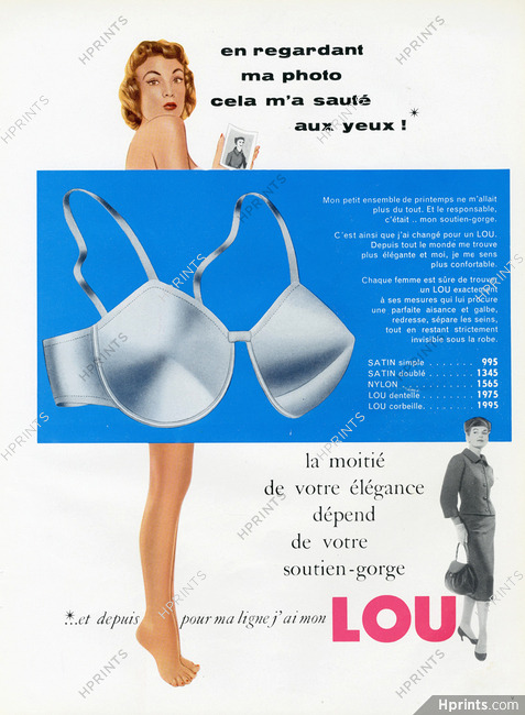 Lou (Lingerie) 1957 Brassiere
