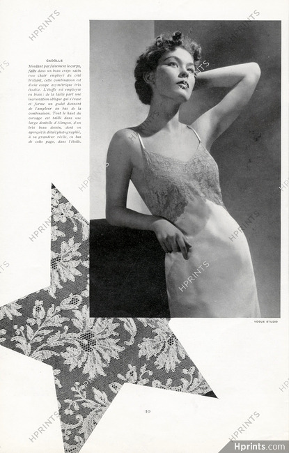 Cadolle (Lingerie) 1936 Nightgown