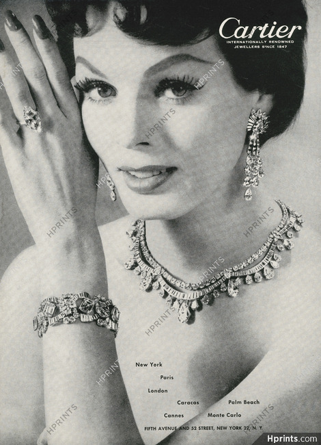 Cartier 1956 Necklace, Earrings, Bracelet, Ring