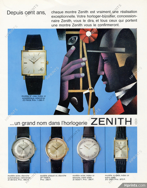 Zenith (Watches) 1960s, Jockey