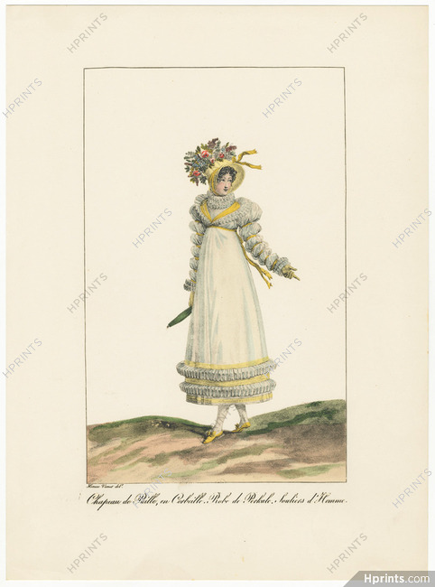 Horace Vernet 1810-1818 Incroyables et Merveilleuses, 19th Century Costumes, Reprint. Editions Rombaldi 1957