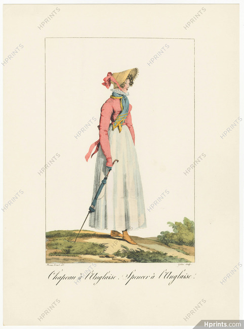 Horace Vernet 1810-1818 Incroyables et Merveilleuses, 19th Century Costume, Reprint, Editions Rombaldi 1957