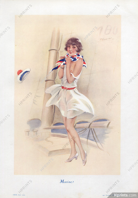 Suzanne Meunier 1929 Marine, Eros