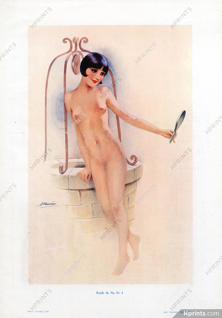 Suzanne Meunier 1930 Etude de Nu N°4, Nude