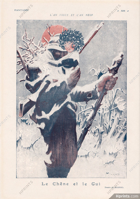 Le Chêne et le Gui, 1920 - Miarko Winter