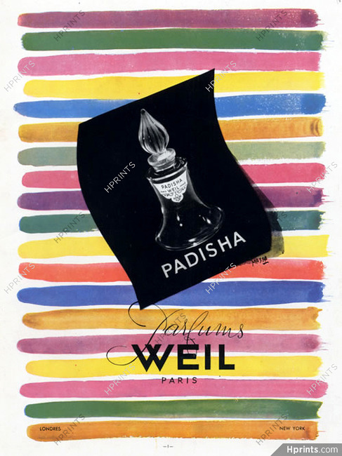 Weil (Perfumes) 1948 Padisha, Massa