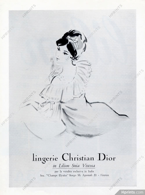 Christian Dior (Lingerie) 1961