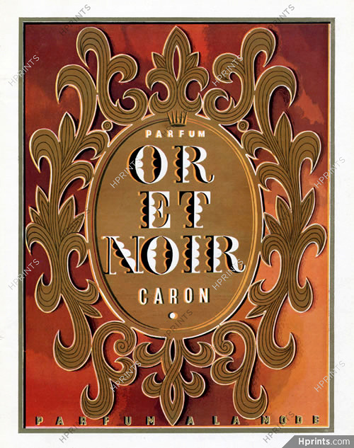 Caron (Perfumes) 1950 Or et Noir