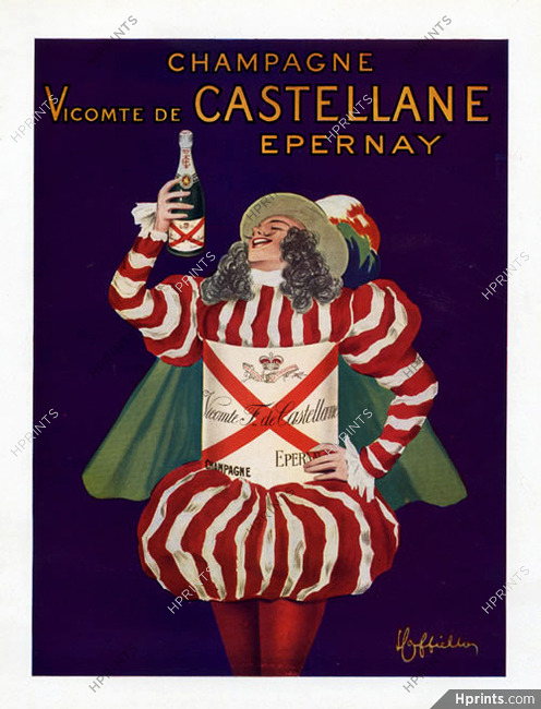 Vicomte de Castellane (Champain) 1950 Leonetto Cappiello