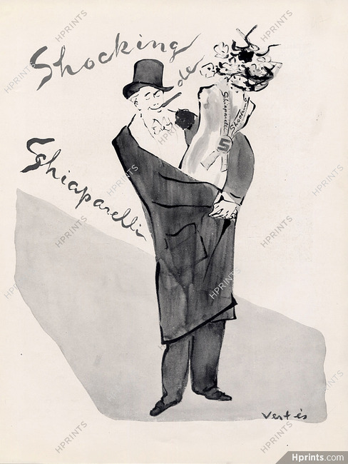 Schiaparelli (Perfumes) 1947 Vertès