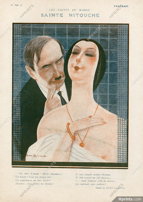 Sacha Zaliouk 1922 ''Sainte Nitouche'' Saintly Hypocrite