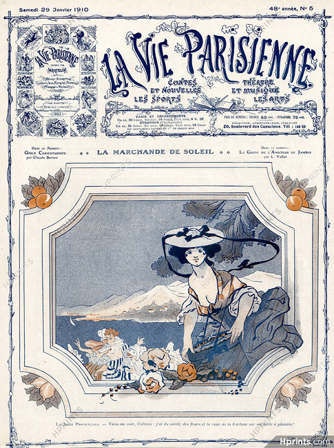 Louis Morin 1910 Jolie Provencale, Seashore