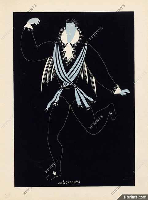 Jean Hugo 1930 ''Romeo & Juliette'' theatre costume