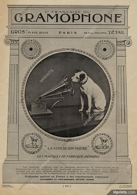 Gramophone 1908 Dog
