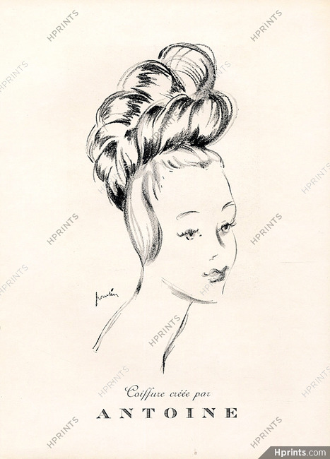 Antoine (Hairstyle) 1943 Maurice Paulin