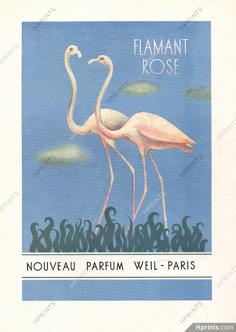 Weil (Perfumes) 1944 Flamant Rose, Flamingo