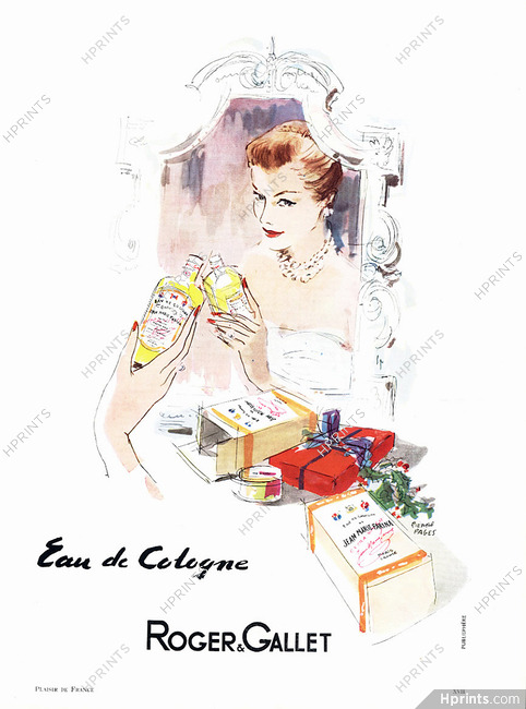 Roger & Gallet, Perfumes — Original adverts and images