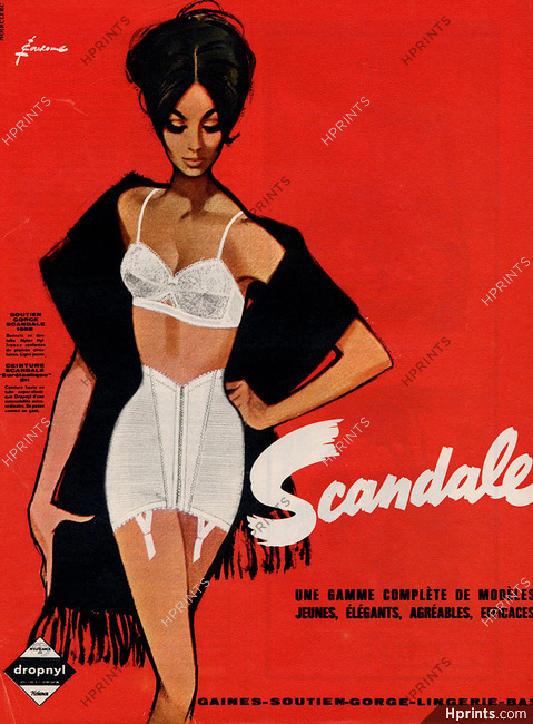 Bien Jolie (Lingerie) 1962 Panty Girdle, Brassiere
