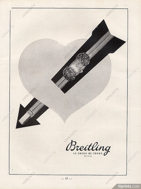 Breitling (Watches) 1948 La Chaux-de-Fonds, Suisse